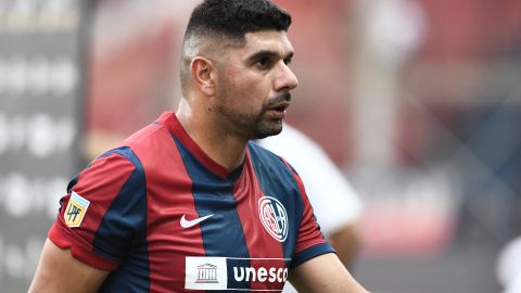 Néstor Ortigoza de 38 años es actualmente jugador de San Lorenzo.
