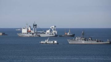 Flota Naval rusa en Sebastopol in 2014.