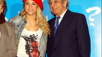 Shakira y su papá William Mebarak siempre se han mantenido muy unidos.