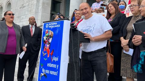 Orlando Zepeda, uno de los demandantes decepcionado ante el fracaso para llegar a un arreglo que proteja a los inmigrantes amparados con el TPS. (Cortesía)