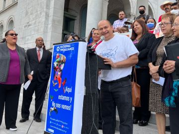 Orlando Zepeda, uno de los demandantes decepcionado ante el fracaso para llegar a un arreglo que proteja a los inmigrantes amparados con el TPS. (Cortesía)