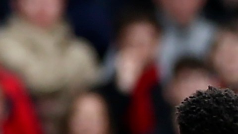 El delantero portugués Cristiano Ronaldo durante el partido del Manchester United ante Newcastle por la Premier League.