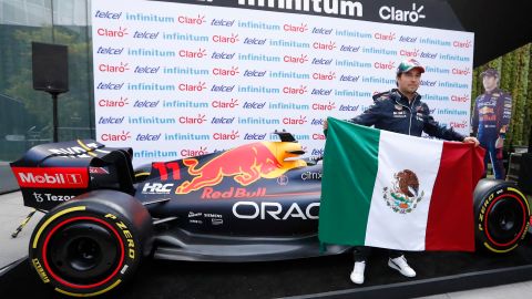 Checo Pérez, piloto de Red Bull Racing.