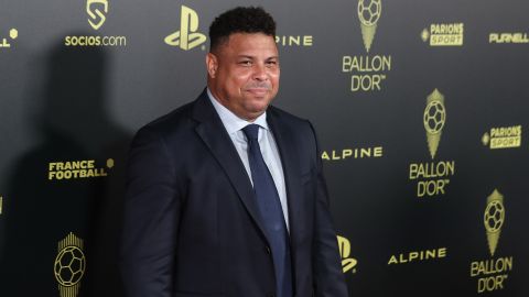 Ronaldo Nazario en la gala del Balón de Oro 2022.