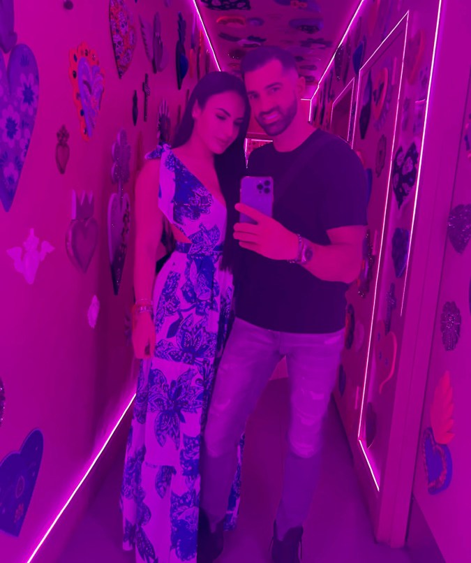 Evelyn Beltrán y Toni Costa