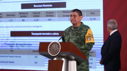 Luis Cresencio Sandoval, ministro de Defensa de México.