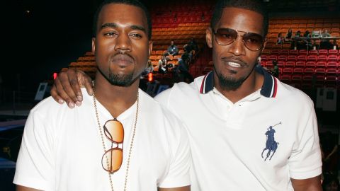 Kanye West y Jamie Foxx