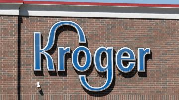 Imagen de una fachada de la tienda Kroger.
