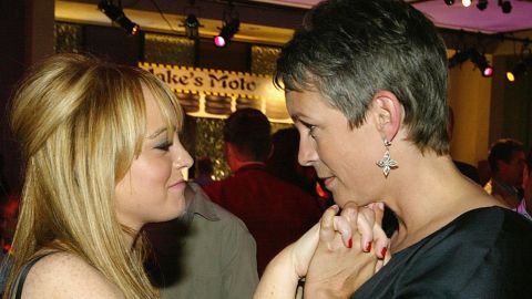 Lindsay Lohan y Jamie Lee Curtis