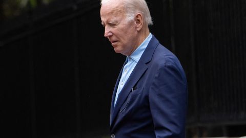 Joe Biden durante un acto público.