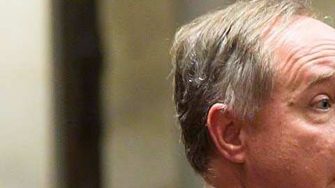 El republicano se reunió con el Comité Selecto para dar su declaración.