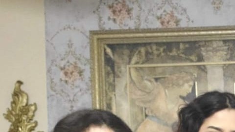 Lucy Veloz y sus hijas.