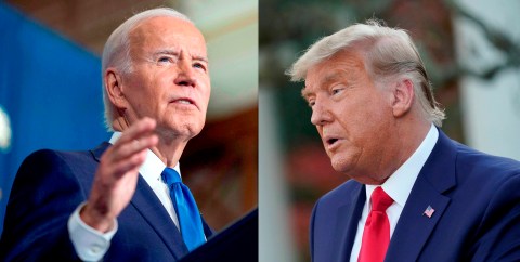 Joe Biden y Donald Trump