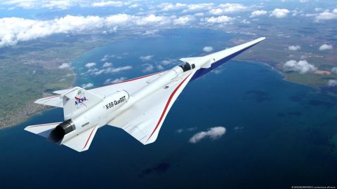 La NASA se prepara para romper la barrera del sonido por primera vez sin estruendo sónico