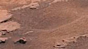 El róver Curiosity de la NASA descubre un "pato" en Marte