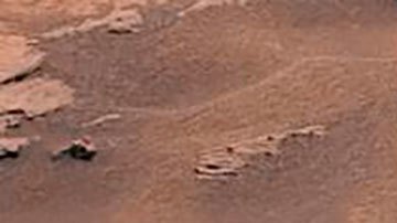 El róver Curiosity de la NASA descubre un "pato" en Marte