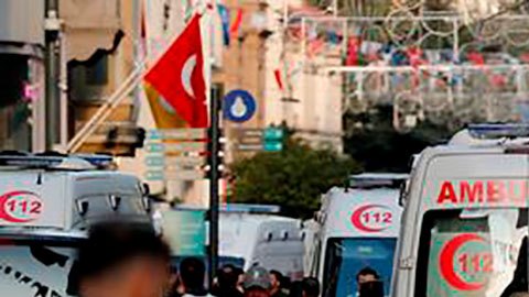 Turquía: fuerte explosión sacude a Estambul