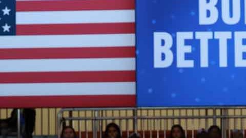 Joe Biden se enredó con su propio discurso