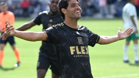 Carlos Vela, goleador mexicano del LAFC de la MLS.