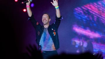 Chris Martin vocalista de Coldplay.