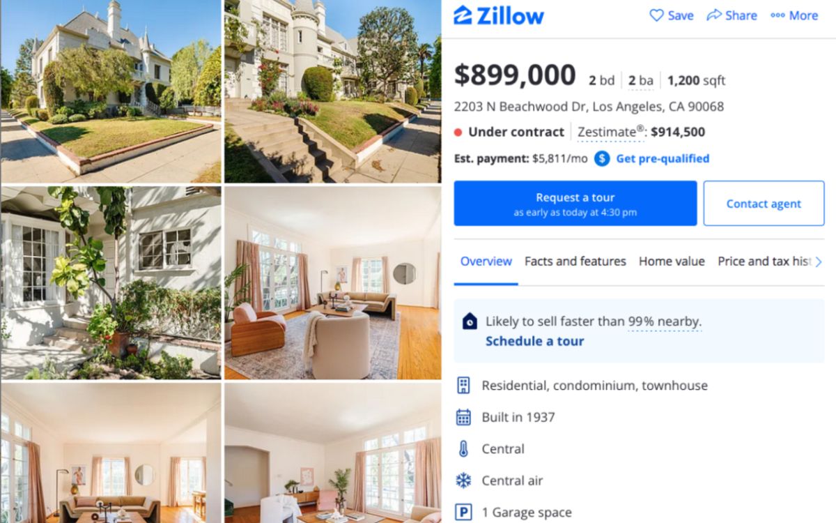 Venden en casi 900,000 dólares sencilla casa donde vivió Marilyn