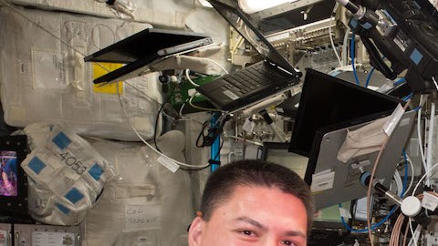 Comida en la Estación Espacial Internacional