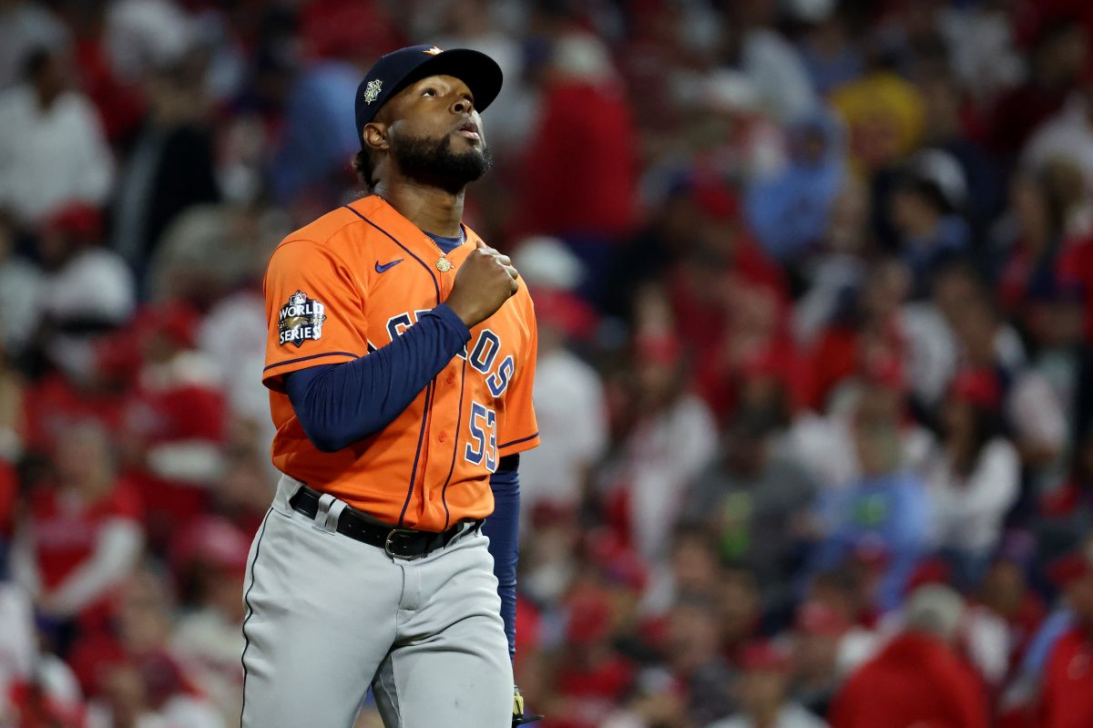 Dominicans Cristian Javier, Bryan Abreu and Rafael Montero combine to complete a historic no-hitter against the Phillies and the Astros tie the World Series