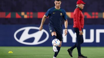 Cristiano Ronaldo listo para su debut en Qatar.