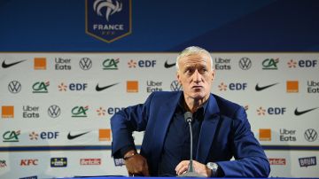 Didier Deschamps, entrenador de la selección de Francia.