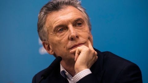 Ex presidente argentino Mauricio Macri.