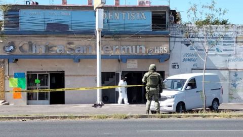 Incendio en clínica de Celaya