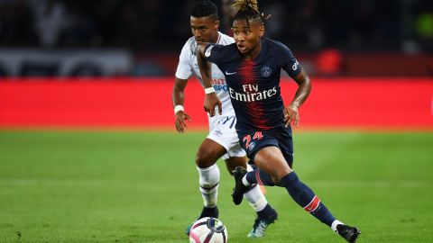 Christopher Nkunku, jugador del Paris Saint-Germain .