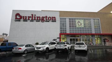 View of the outside of the Burlington coat factory store where a teenage girl was killed by a police stray bullet in North Hollywood, California, December 27, 2021. - Bodycam footage of the "chaotic" police shooting of a teenager in a California department store was released Monday, as critics claimed officers were all-too-ready to open fire. Fourteen-year-old Valentina Orellana-Peralta was trying on clothes in a changing room when a stray bullet came through the wall and hit her, killing her instantly on December 23. (Photo by Robyn Beck / AFP) (Photo by ROBYN BECK/AFP via Getty Images)