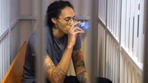 Brittney Griner tiene una condena de nueve años por posesión ilegal de drogas.