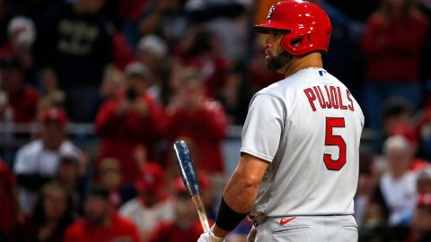 Albert Pujols durante un encuentro de la MLB entre St. Louis Cardinals y Pittsburgh Pirates.