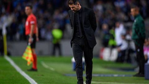 Pablo 'Cholo' Simeone, entrenador del Atlético Madrid.