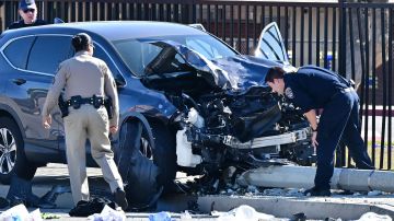 VIDEO: Difunden imágenes del accidente de cadetes del Departamento del Sheriff del Condado de Los Ángeles
