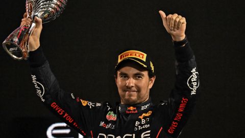 Checo Pérez quedó en tercer lugar en el Campeonato de Pilotos.