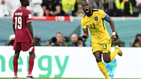 Enner Valencia, delantero y capitán de la Selección de Ecuador en el Mundial Qatar 2022.