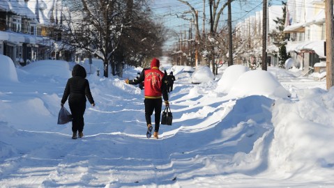 Un tren de tormentas invernales está anunciado para EE.UU. en los próximos días.