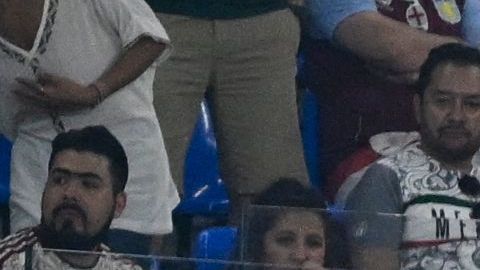 Afición mexicana en el Mundial Qatar 2022.
