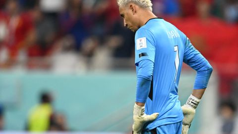 Keylor Navas, portero de la Selección de Costa Rica.