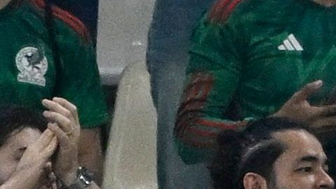 Aficionados mexicanos en Qatar 2022.