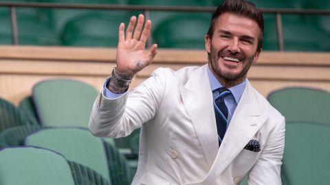 David Beckham, directivo del Inter Miami de la MLS.