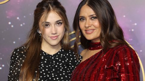 Salma Hayek con su hija Valentina Paloma Pinault.