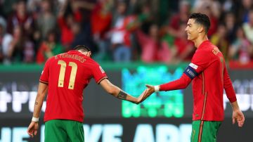Bruno Fernández y Cristiano Ronaldo serán la dupla ofensiva de Portugal en el Mundial.