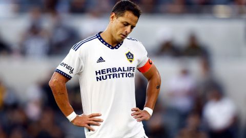 Javier Hernández, delantero del LA Galaxy.