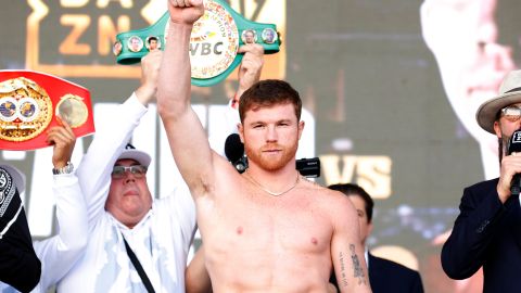 Saúl 'Canelo' Alvarez antes de combate contra Gennady Golovkin.