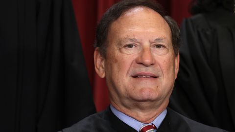 El juez de la Corte Suprema Samuel Alito.