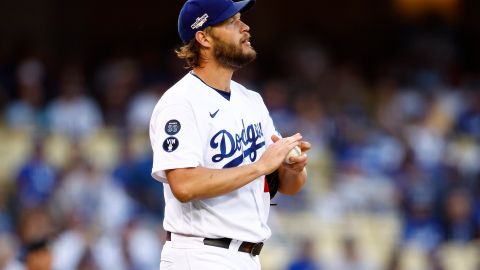 Clayton Kershaw, histórico lanzador de los Dodgers.